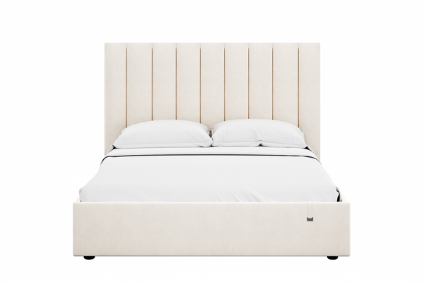 Спальня Дакота композиция 2 меренга, белый, с кроватью Ингрид/Ingrid 1600 велюр вивальди 2 с ортопедическим основанием и подъемным механизмом (спальное место 160 х 200)