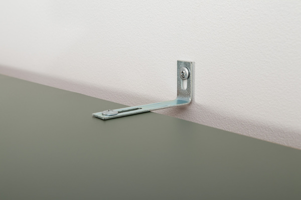 Шкаф двустворчатый Марион 16.340.02 дымчатый зеленый K521, олива шагрень AG 1050 ПВХ