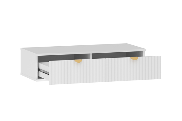 Спальня Дакота композиция 1 меренга, белый, без кровати и пуфа