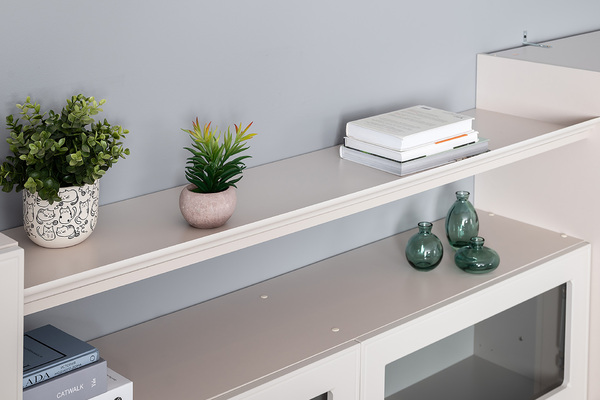 Полка Ричфорд 16.492 Кашемир 5981 BS, Моно керамика D166-2 ПВХ